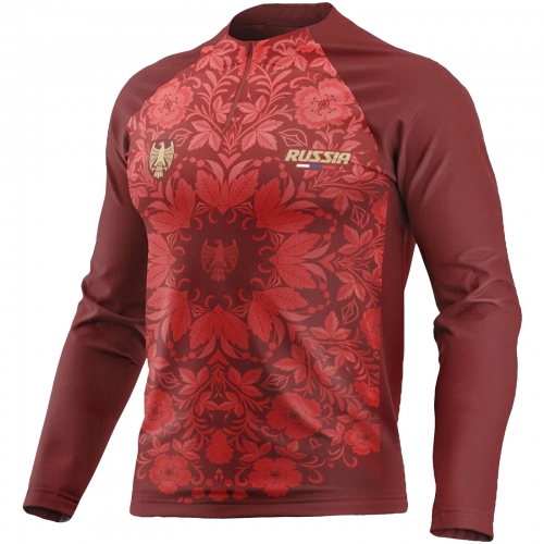 Maillot Russie football RS-218 manches longues unitif.com