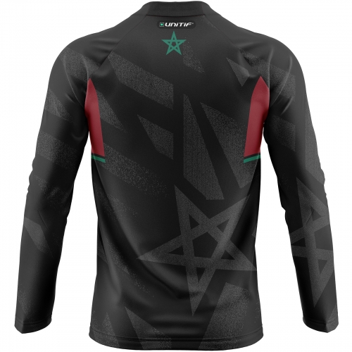 Maillot Maroc football MC-78 manches longues unitif.com