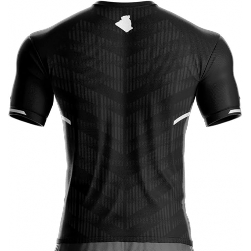 Camiseta de fútbol Argelia Palestina AG-PL-7 negra unitif.com