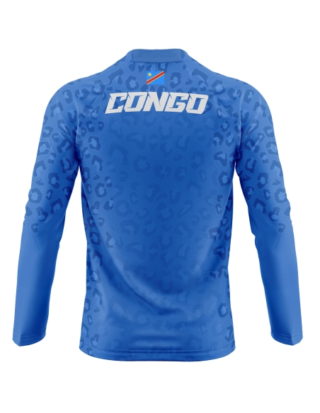 Camiseta de fútbol del Congo CG-44 manga larga unitif.com