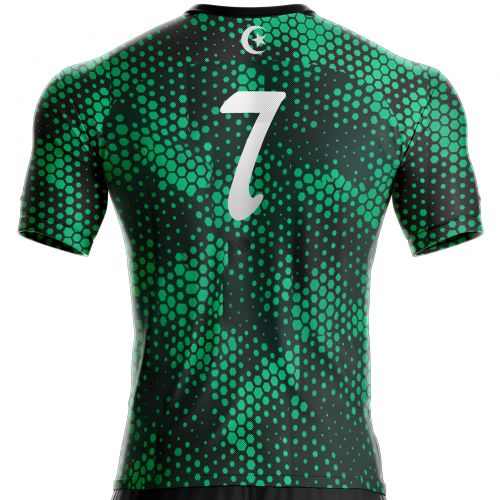 Camiseta de fútbol de Argelia AG-01 para apoyar Unitif.com