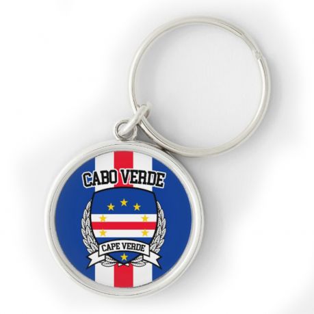 Брелок для ключей с изображением футбола Кабо-Верде unitif.com