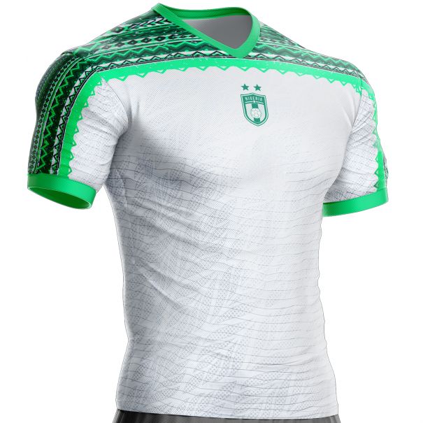 Maglia da calcio Nigeria NG-244 per tifosi Unitif.com
