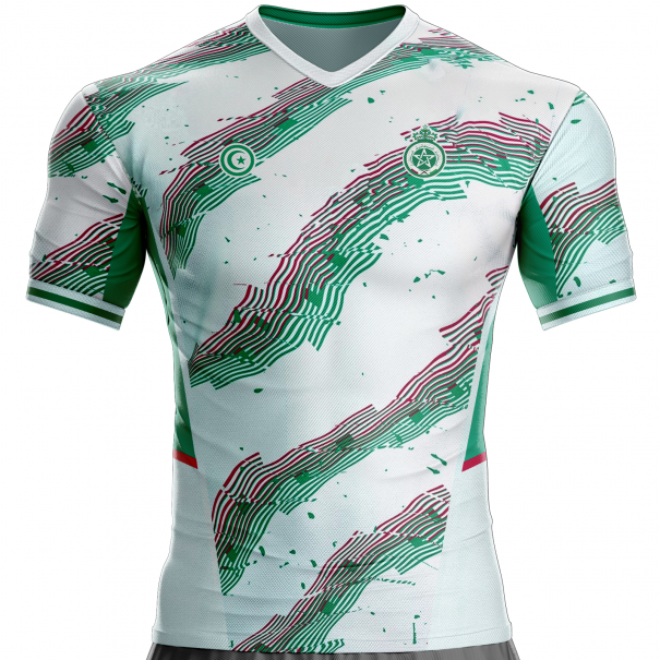 Marokko-Fußballtrikot für Fans, Modell VG-336 unitif.com