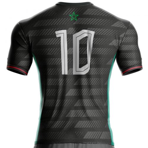 Marocko fotbollströja för supportermodell XZ-422 Unitif.com