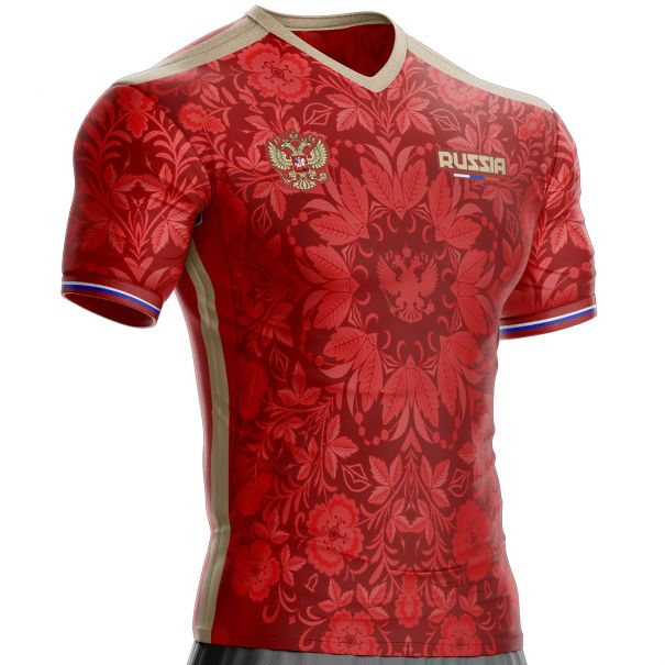 قميص روسيا لكرة القدم RS-77 للجماهير unitif.com