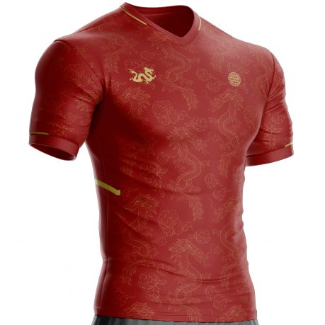 Maillot Chine football CN-54 pour supporter unitif.com
