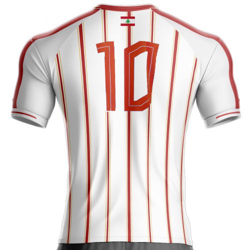 Camiseta de fútbol del Líbano LB-87 para aficionados unitif.com