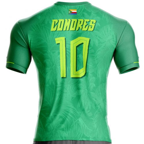 CM-41 Camiseta de fútbol de las Comoras para aficionados unitif.com