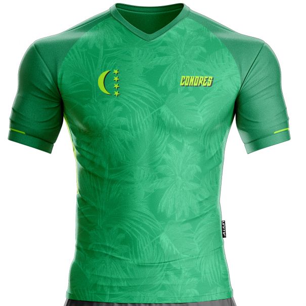 Maglia da calcio CM-41 Comore per tifosi unitif.com