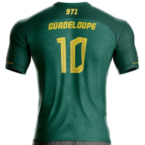 Guadeloupe football jersey 971 to support unitif.com