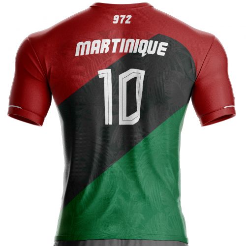 Maglia da calcio Martinica 972 per sostenere unitif.com