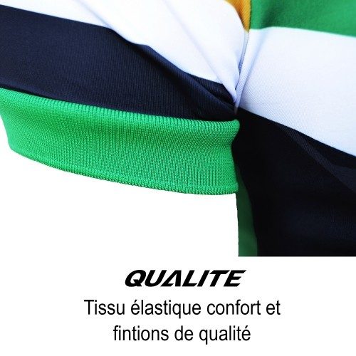 Camiseta de fútbol de Argelia AG-75 para partidario negro unitif.com