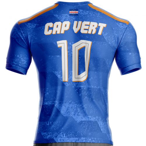 Maglia da calcio Capo Verde CV-410 per tifosi unitif.com