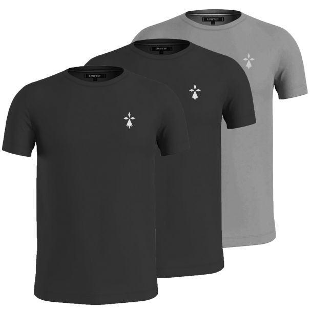 Pack of 3 Bretagne slim fit T-shirts unitif.com