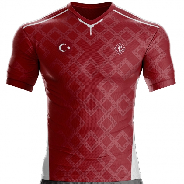 Maillot Turquie football TQ-107 pour supporter unitif.com