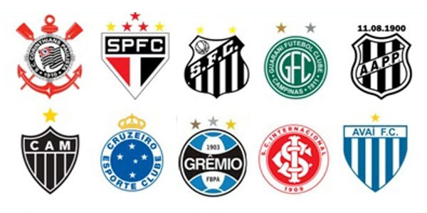 Brasilian 10 ikonisinta jalkapalloseuraa