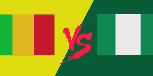 Selitys Nigeria VS Mali -jalkapalloottelun kilpailusta