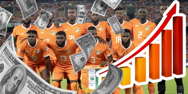 Top 10 highest salaries of Ivorian players