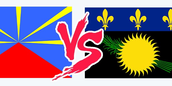 L'ile de La Réunion VS Guadeloupe : la rivalité !