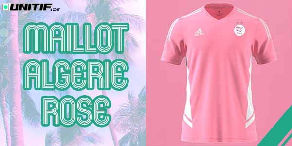 The new pink Algeria jersey!