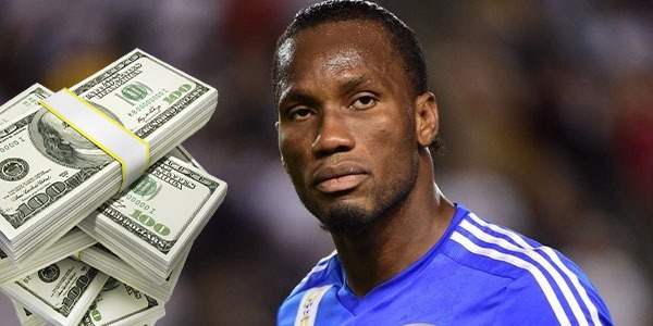 Salaries of footballers at the end of their career