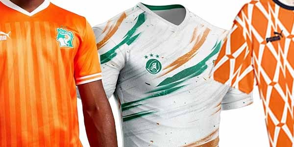 Camiseta de Costa de Marfil: ¡El top 5 de las camisetas más bonitas!