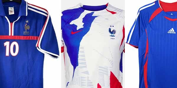 L'historique des maillots de l'équipe de France de football !