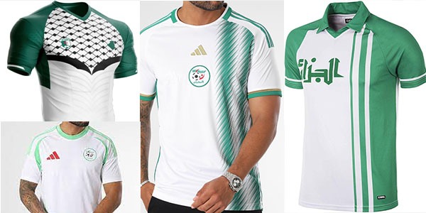 The most beautiful Algeria jerseys!