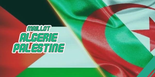 La maglia Algeria Palestina, simbolo di solidarietà!